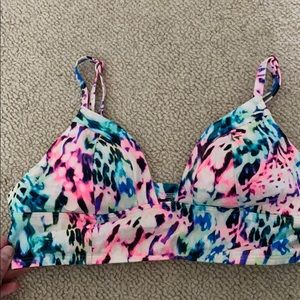 Discontinued pink bikini top